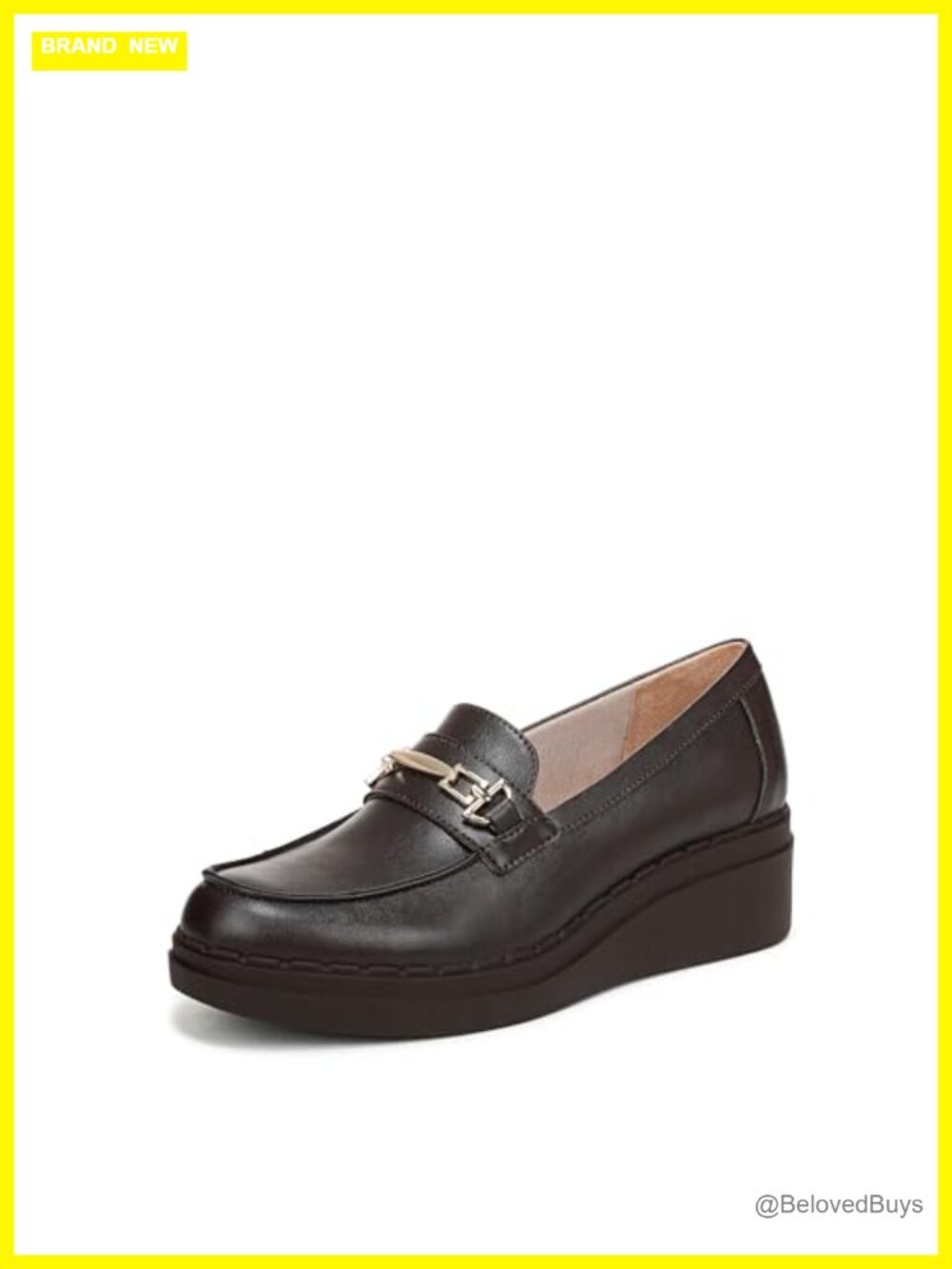 LifeStride Women's Wedge Loafers with Foam Cushioning